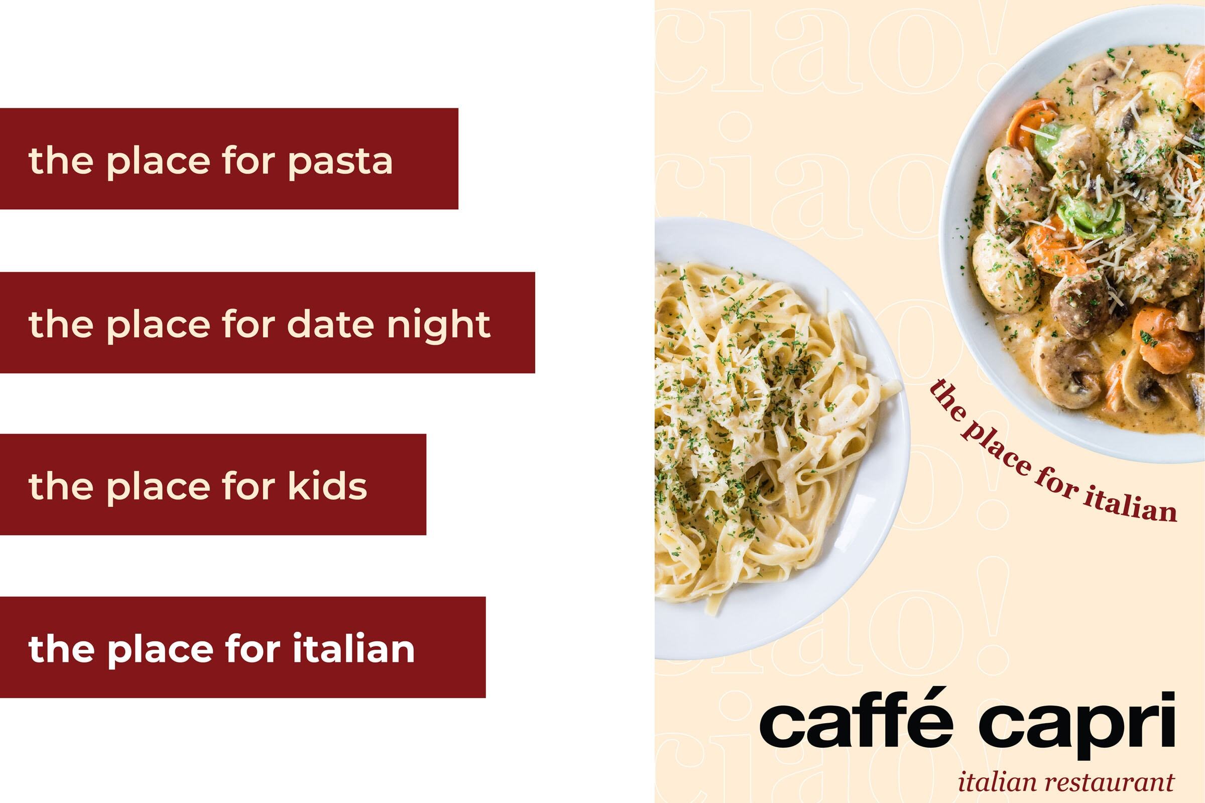 caffe capri pasta