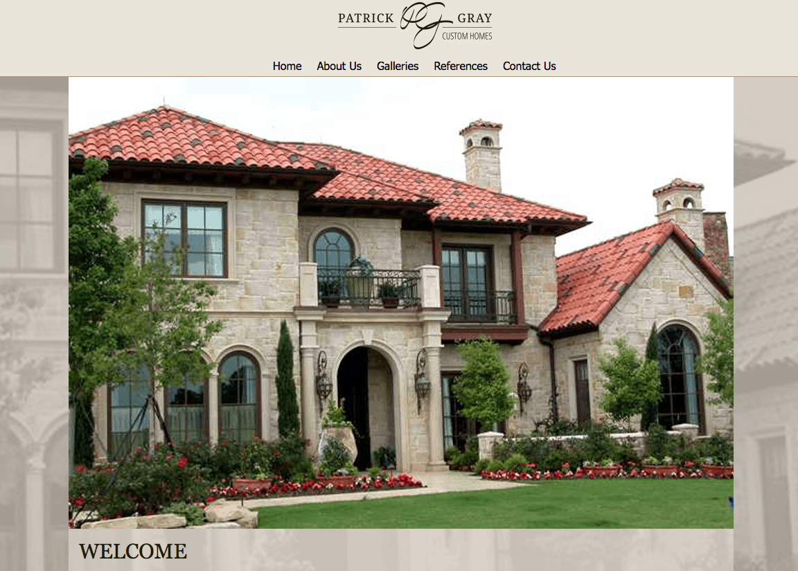 Old Website Screenshot
