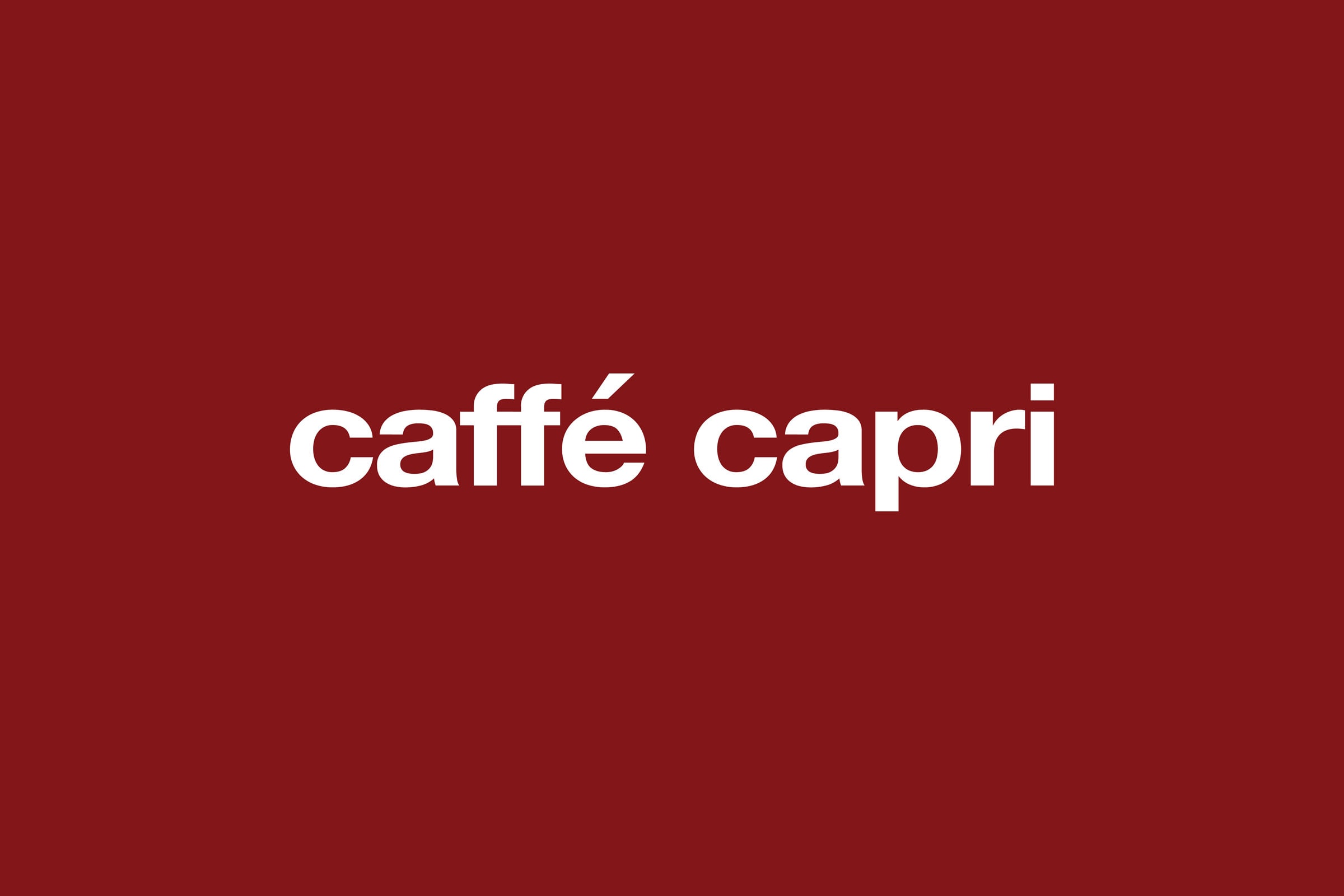 caffe capri logo